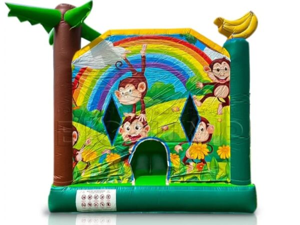 Skákací hrad Šťastné opice - MALÝ